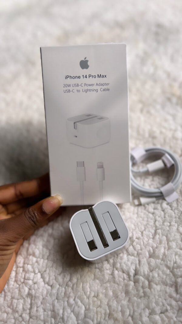 Fast Charger for iPhone,  USB C Fast Charger Plug Power Adapter with 1M Type C to Lightning Cable Compatible with iPhone 14/13/12/11 Pro/Pro Max/XS Max/XS/XR/X/SE/8/iPad and More - Image 5