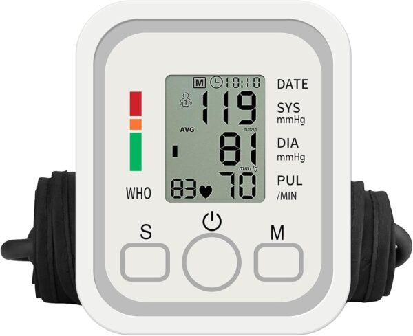 Digital Voice Automatic Blood Pressure Monitor Upper Arm BP Machine
