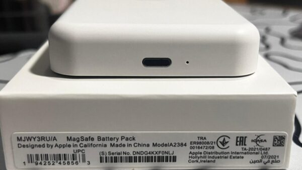 Apple MagSafe Battery Pack Wireless Power Bank Compatible with Iphone 12 to 16 series (White, Lithium-ion, for Mobile) - Image 13