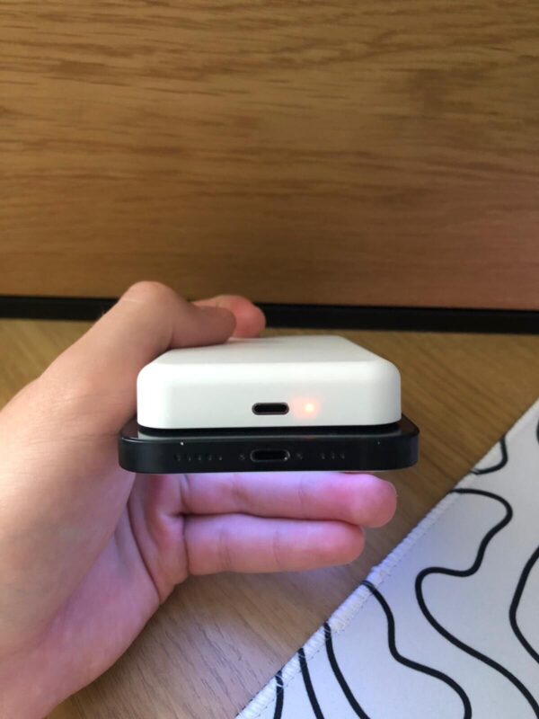 Apple MagSafe Battery Pack Wireless Power Bank Compatible with Iphone 12 to 16 series (White, Lithium-ion, for Mobile) - Image 8