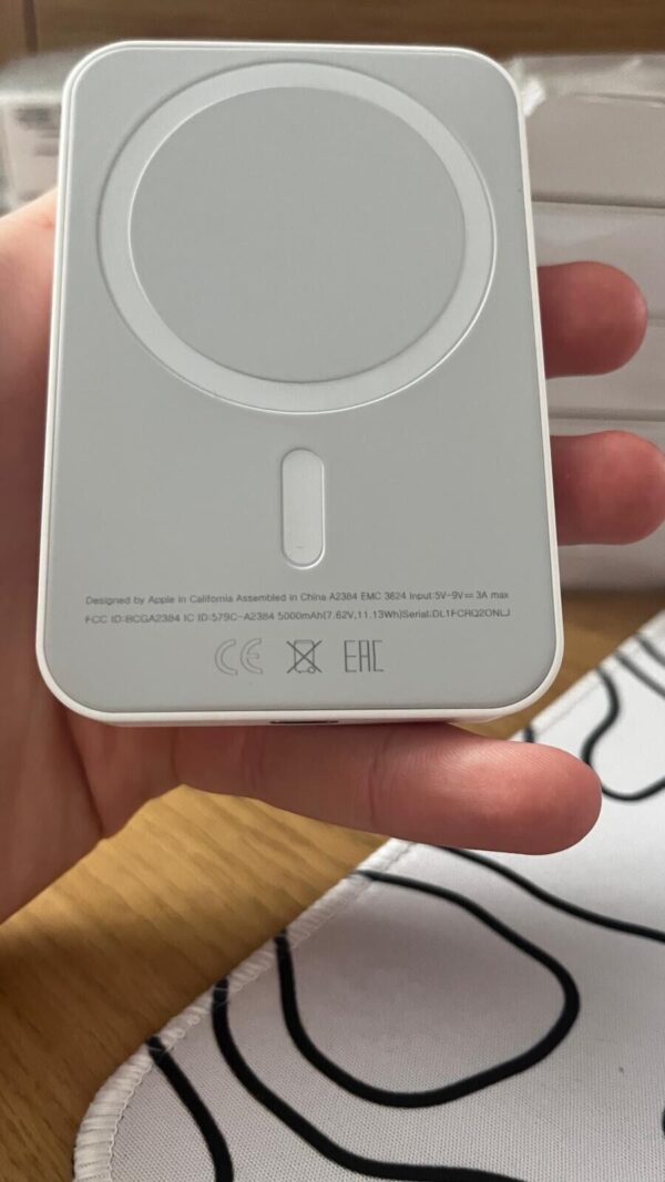 Apple MagSafe Battery Pack Wireless Power Bank Compatible with Iphone 12 to 16 series (White, Lithium-ion, for Mobile) - Image 11
